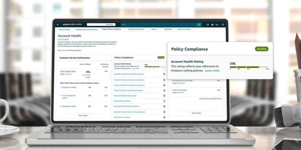 how to improve account health on amazon